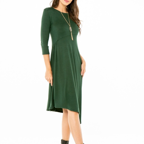 CLEARANCE🎉🎊 NWT Asymmetrical Dress MADE IN USA - Picture 6 of 7